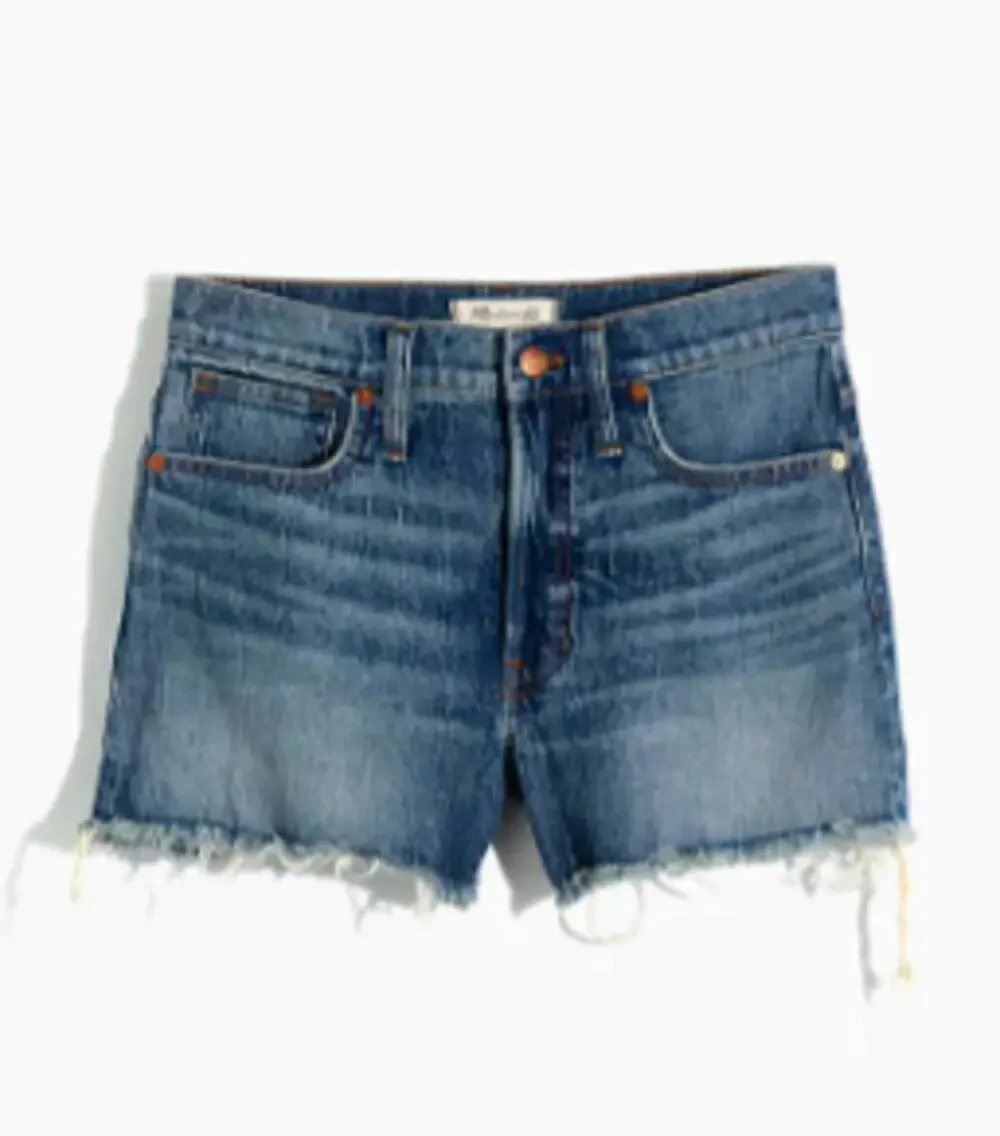 MADEWELL The Perfect Jean Short in Rayburn: Comfort Stretch Edition // 27